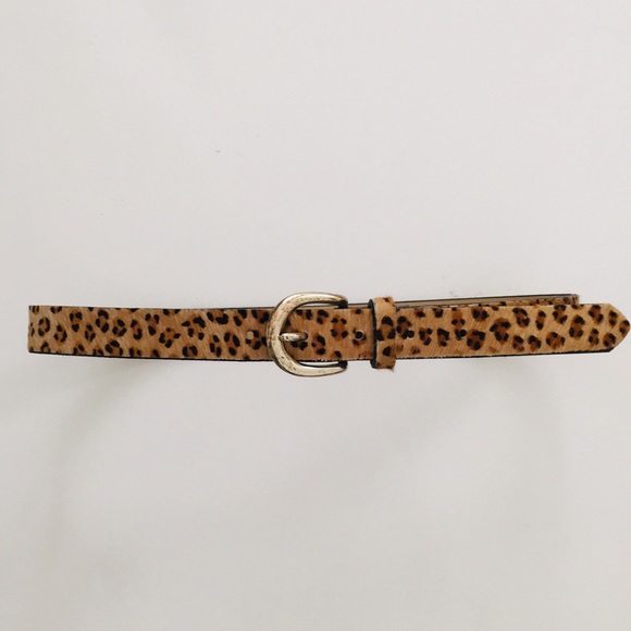 AL&C Leather/Animal Hide Belt - Picture 2 of 4